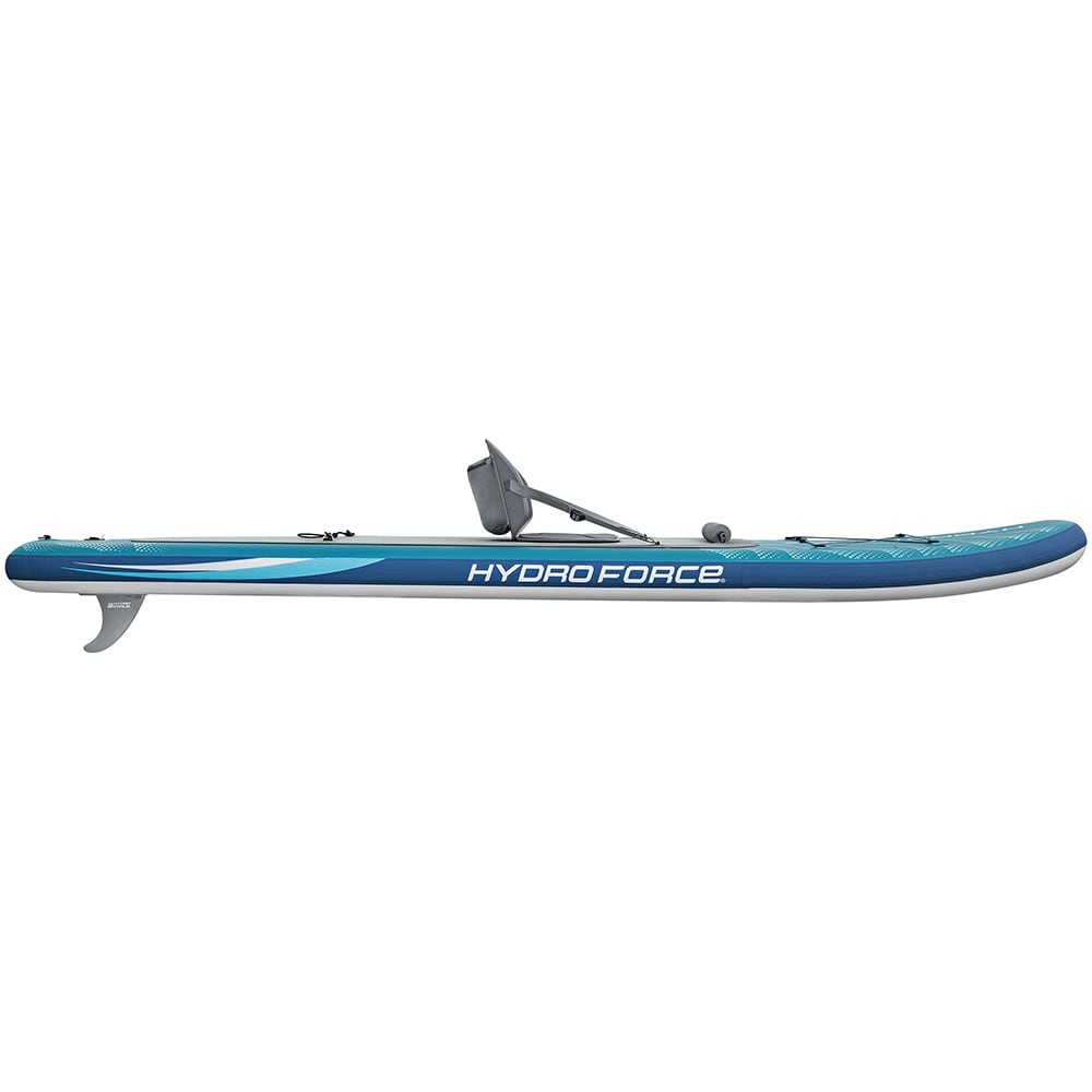 Set placa SUP BESTWAY Hydro-Force, 335 x 91.5 x 15 cm, pompa inclusa, sarcina maxima 150 kg, albastru-gri