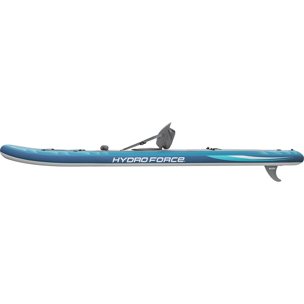Set placa SUP BESTWAY Hydro-Force, 335 x 91.5 x 15 cm, pompa inclusa, sarcina maxima 150 kg, albastru-gri