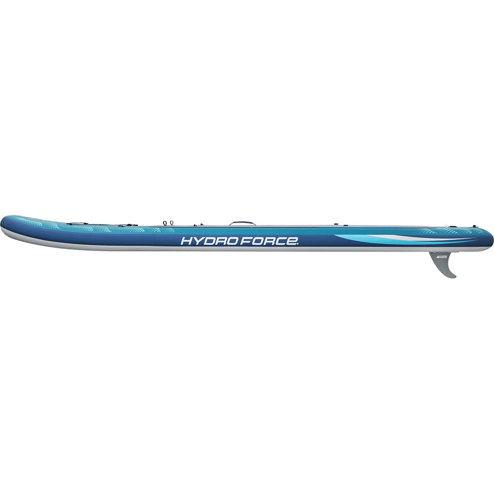 Set placa SUP BESTWAY Hydro-Force, 335 x 91.5 x 15 cm, pompa inclusa, sarcina maxima 150 kg, albastru-gri