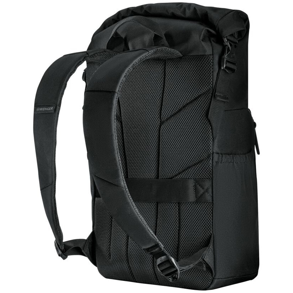 Rucsac laptop WENGER UrbanOne Roll-Top, 15.6", negru