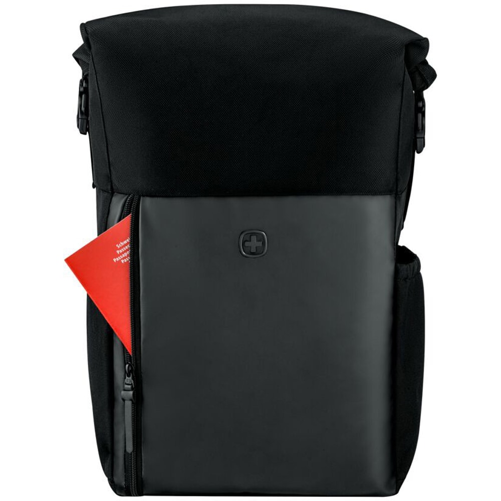 Rucsac laptop WENGER UrbanOne Roll-Top, 15.6", negru