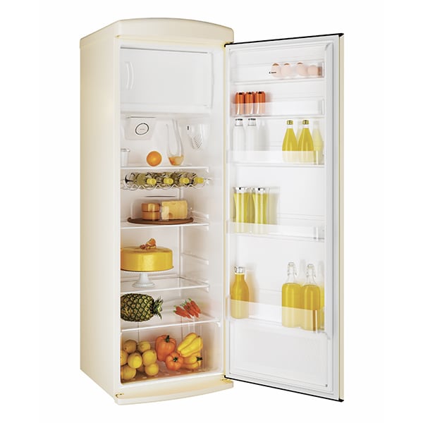 Frigider cu o usa CANDY FRGCVRO6174WH, 311 l, H 180 cm, clasa A++, bej