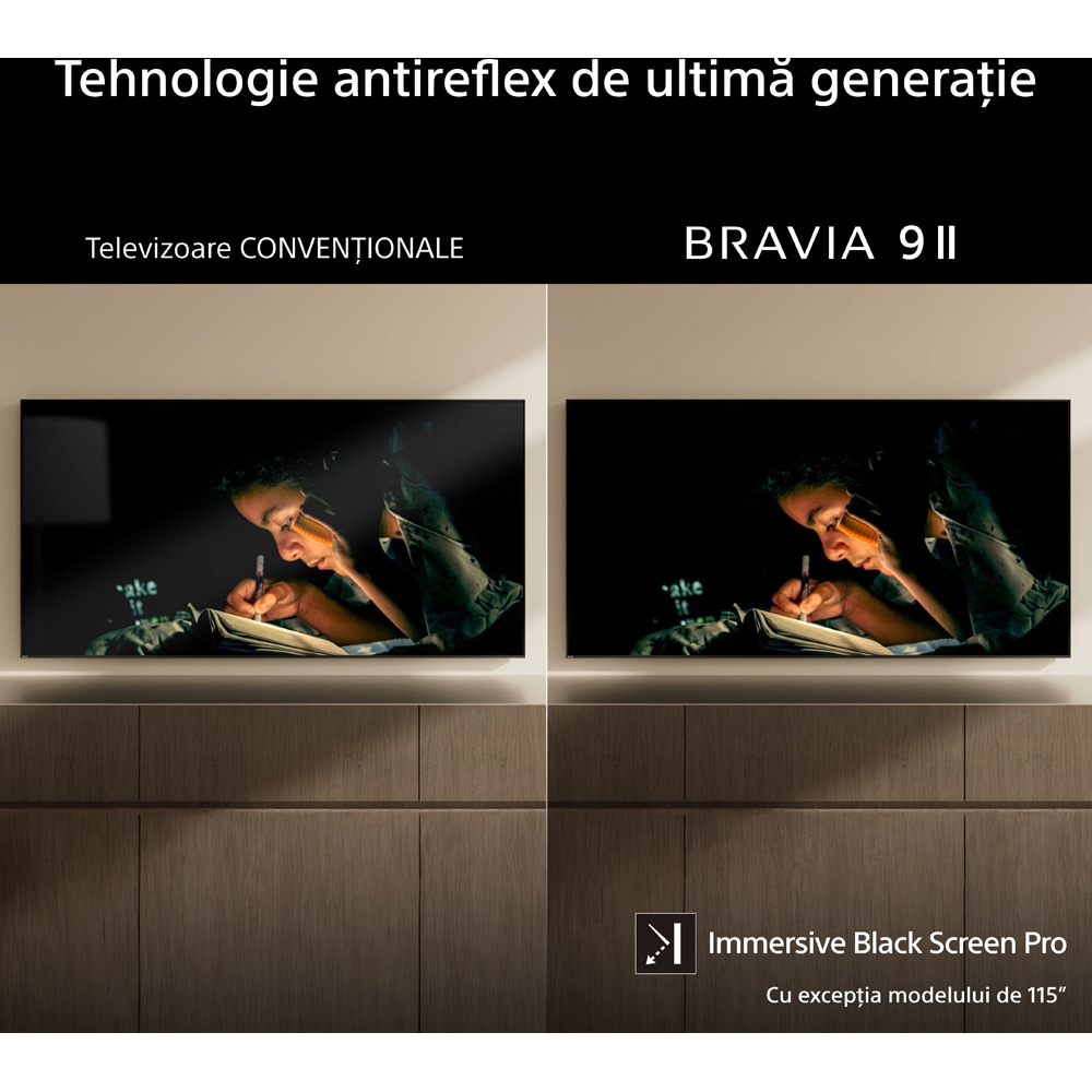 Televizor True RGB LED SONY BRAVIA 9 II 85XR95M2, Ultra HD 4K, 215cm