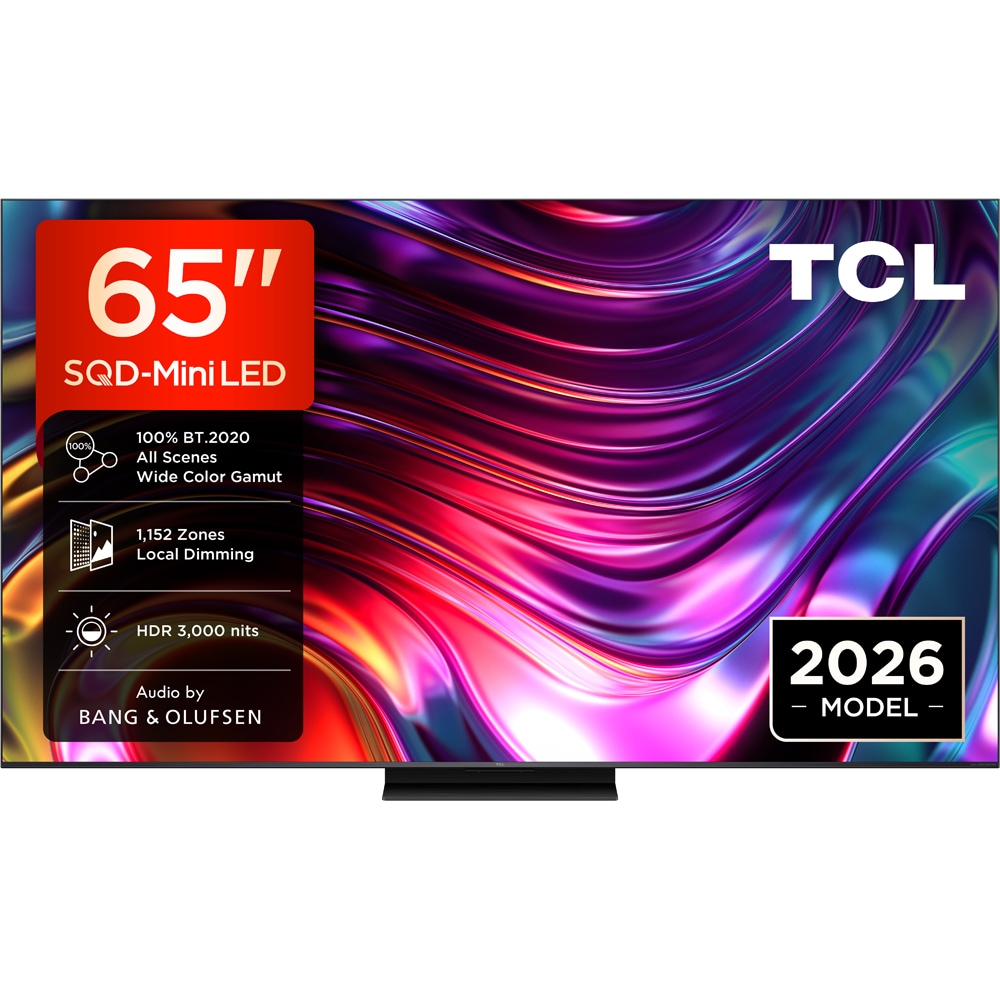 Televizor SQD MiniLed Smart TCL 65C79L, Ultra HD 4K, 164cm