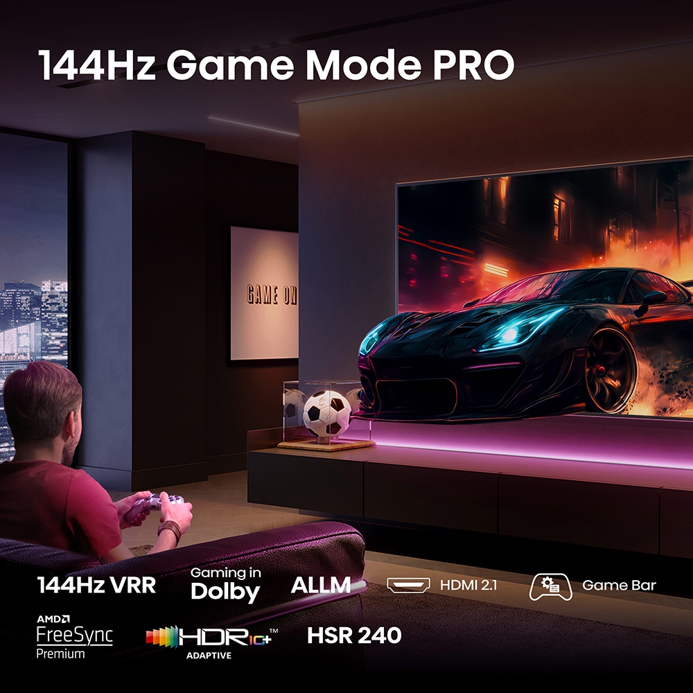 Televizor QLED Smart HISENSE 65E7Q PRO, Ultra HD 4k, 164cm