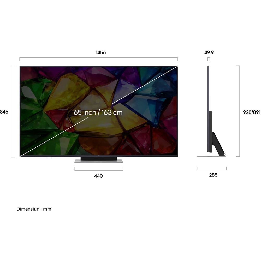 Televizor MiniRGB evo LG 65MRGB88B3B, Ultra HD 4K, 164cm