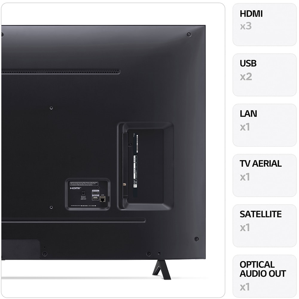 Televizor NanoCell Smart LG 65NANO81T3A, Ultra HD 4K, HDR, 164cm