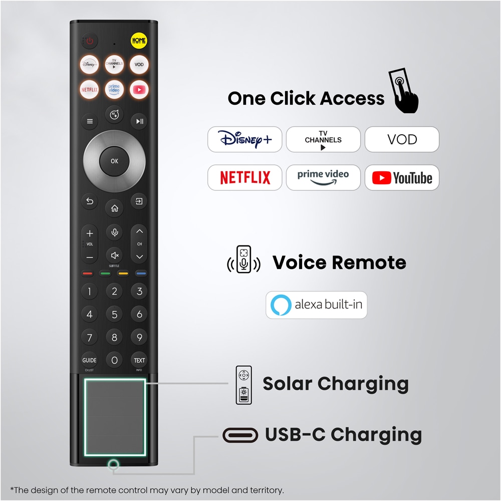 Televizor RGB Mini-LED ULED Smart HISENSE 65UR9S, Ultra HD 4K, HDR, 164cm