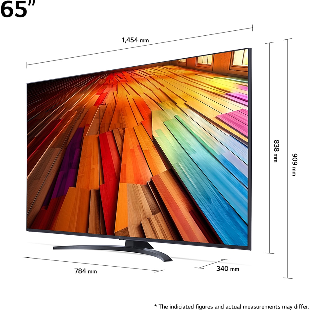 Televizor LED SMART LG 65UT81003LA, Ultra HD 4K, HDR, 164cm