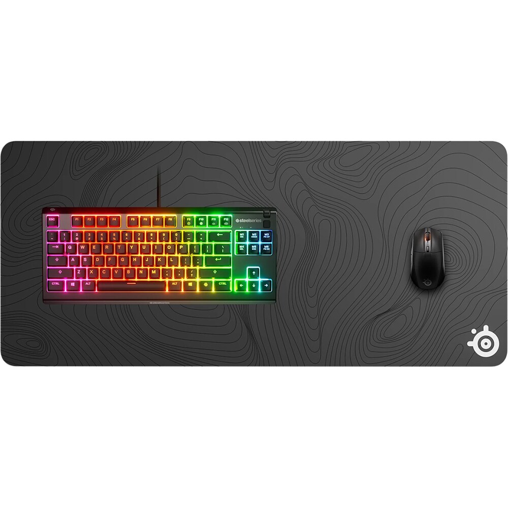 Mouse Pad Gaming STEELSERIES QcK XXL, Topographic