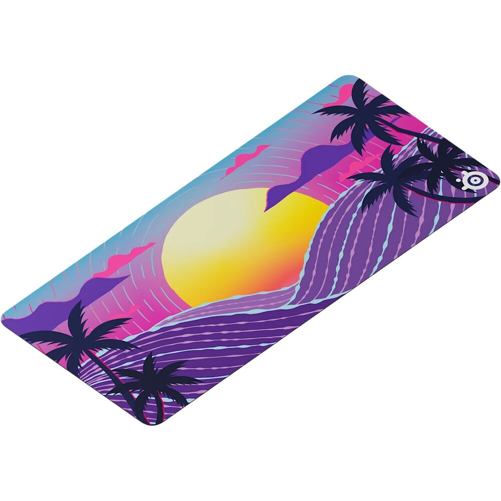 Mouse Pad Gaming STEELSERIES QcK XXL, Neon Sunset