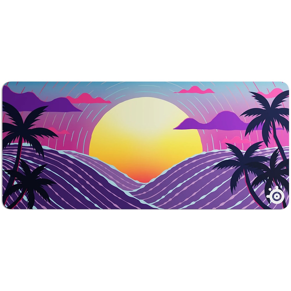 Mouse Pad Gaming STEELSERIES QcK XXL, Neon Sunset