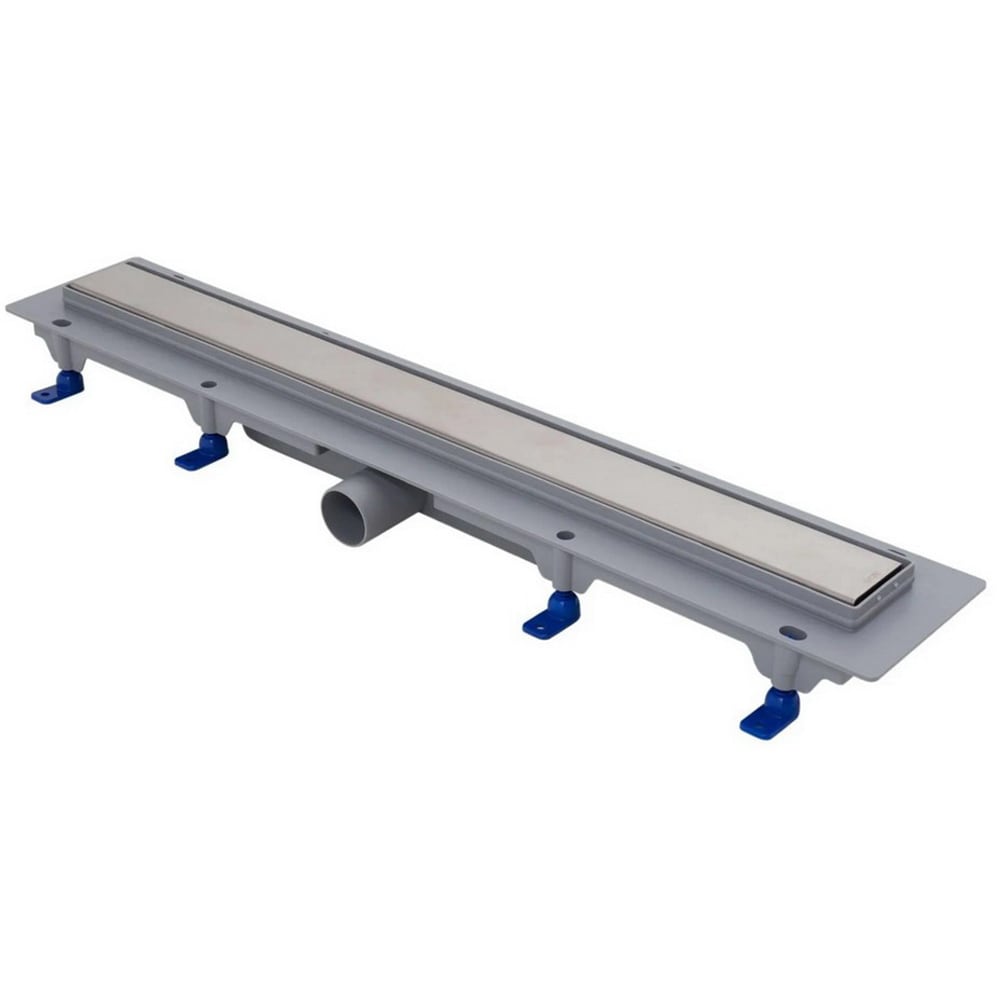 Rigola dus FLUIDMASTER 674732, gratar inox, D 40mm, 75 cm, argintiu
