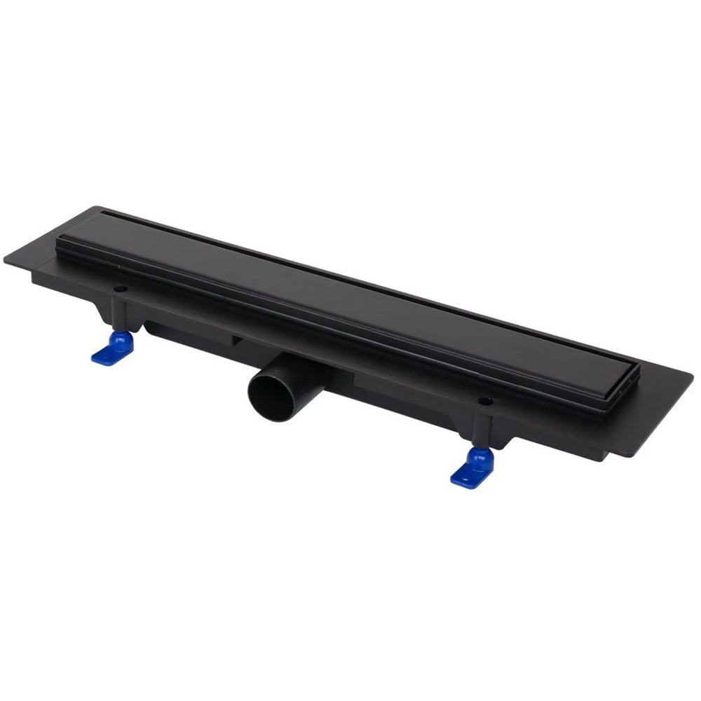 Rigola dus FLUIDMASTER 675023, gratar inox, D 40mm, 45 cm, negru