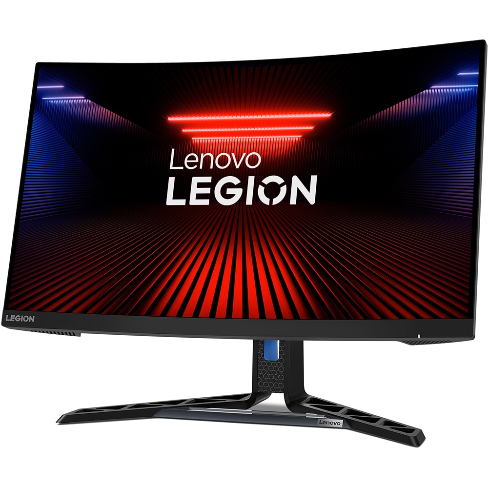 Monitor Gaming curbat LENOVO Legion R27fc-30, 27", Full HD, 280Hz (Overclock), AMD FreeSync Premium, Boxe, negru
