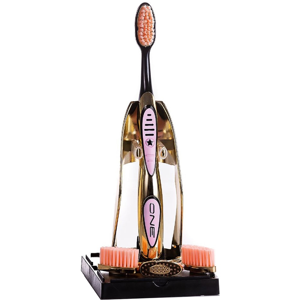 Periuta de dinti ONE GOLD Aur 24K, multicolor