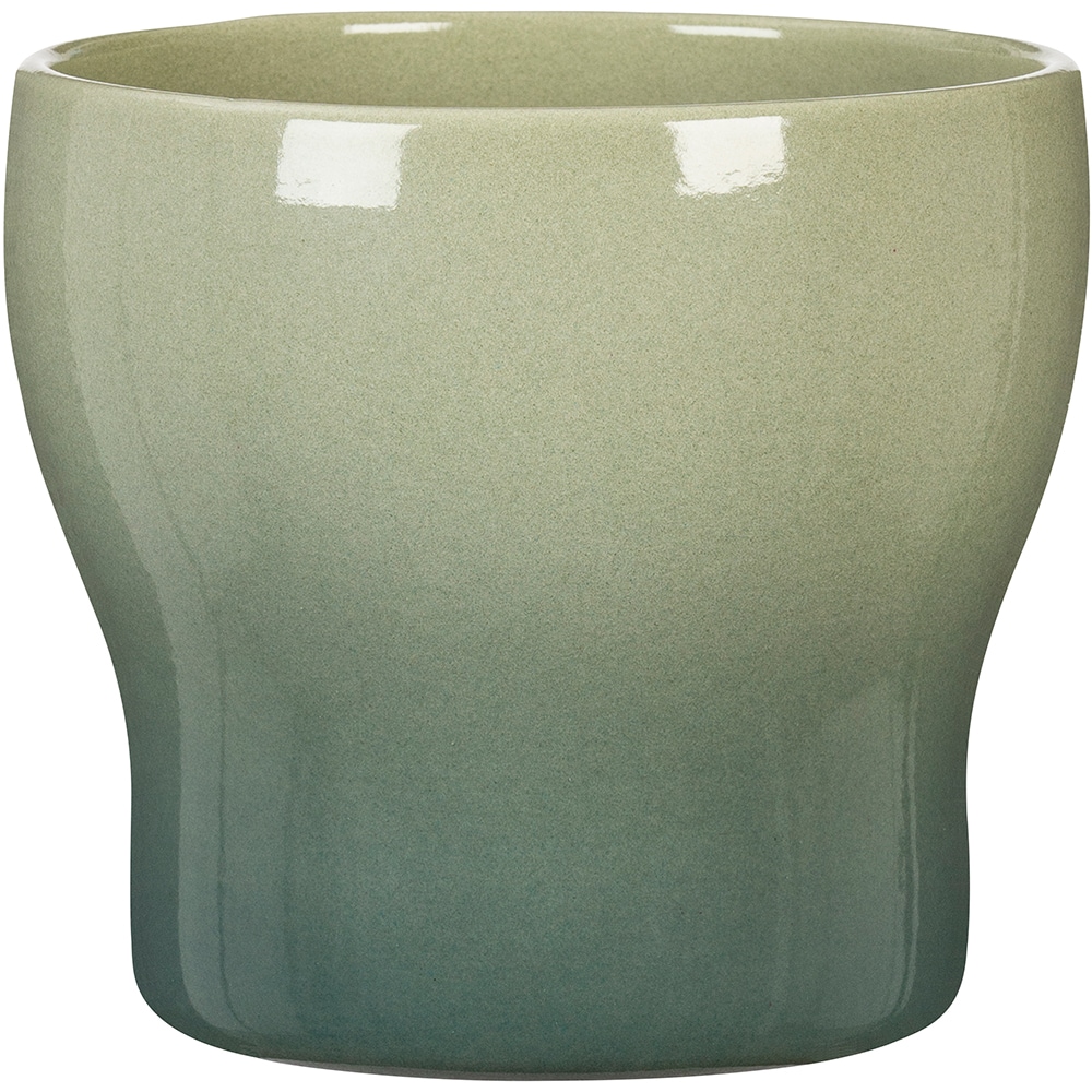 Ghiveci flori SCHEURICH, ceramica, D 13 cm, verde marin