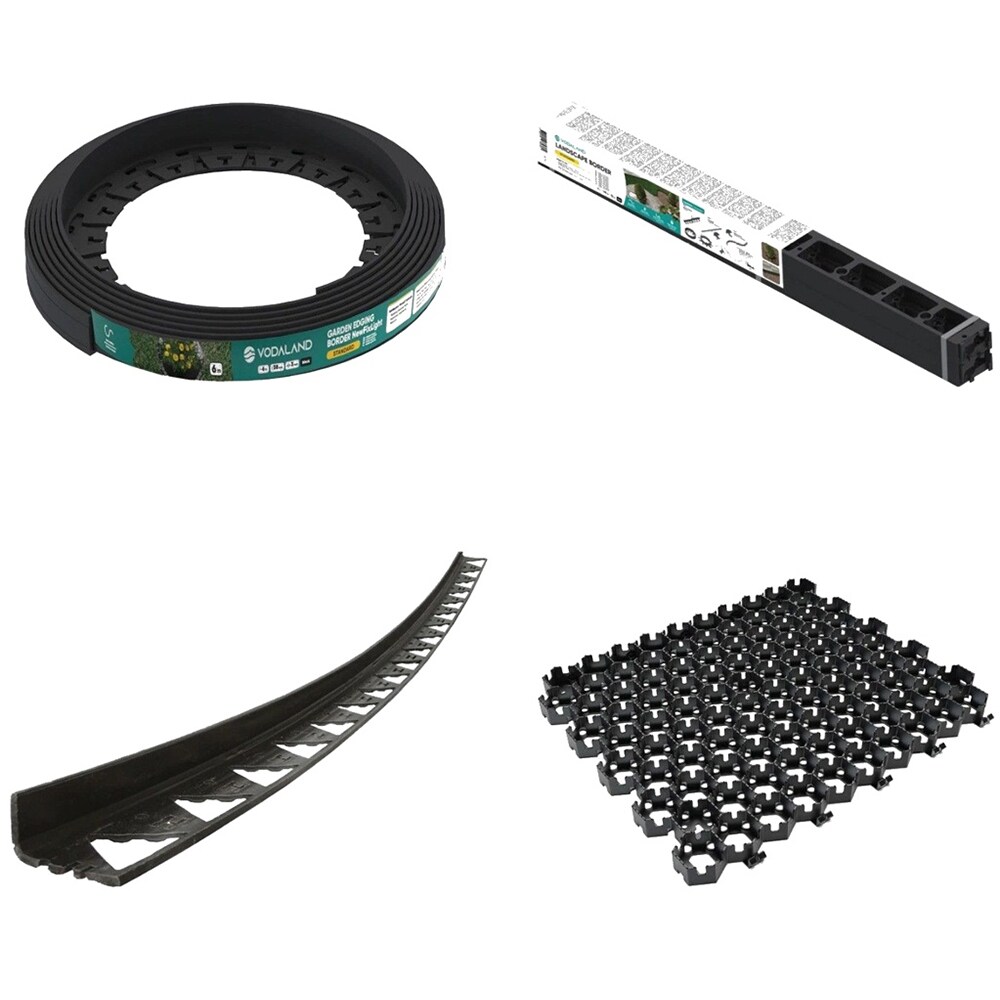 Ancora PP pentru pavela VODALAND 68421-10, 18 cm, negru, 10 bucati