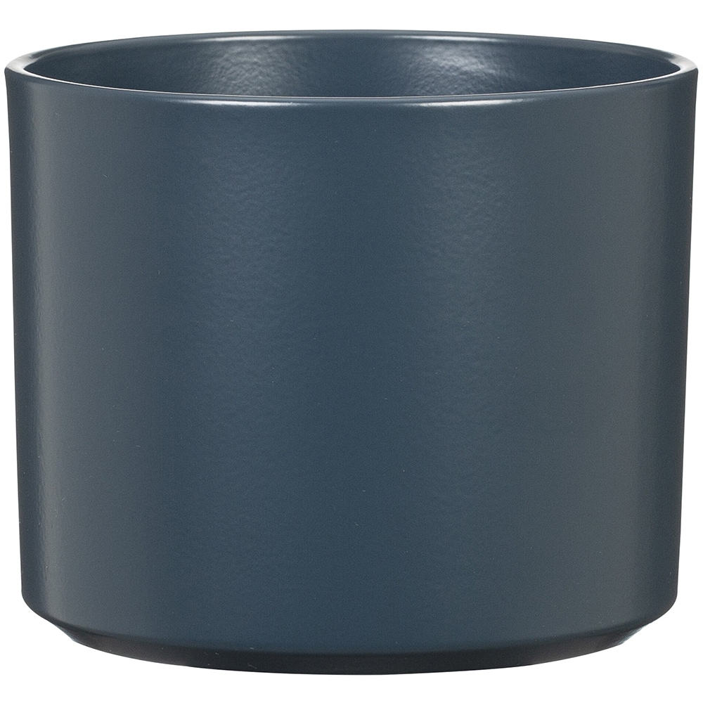 Ghiveci flori SCHEURICH, ceramica, D 16 cm, albastru inchis