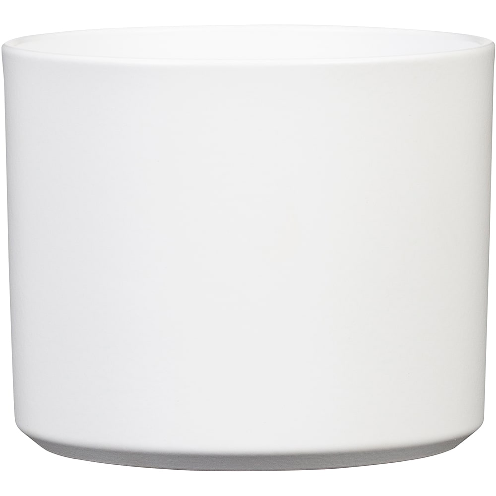 Ghiveci flori SCHEURICH, ceramica, D 14 cm, alb