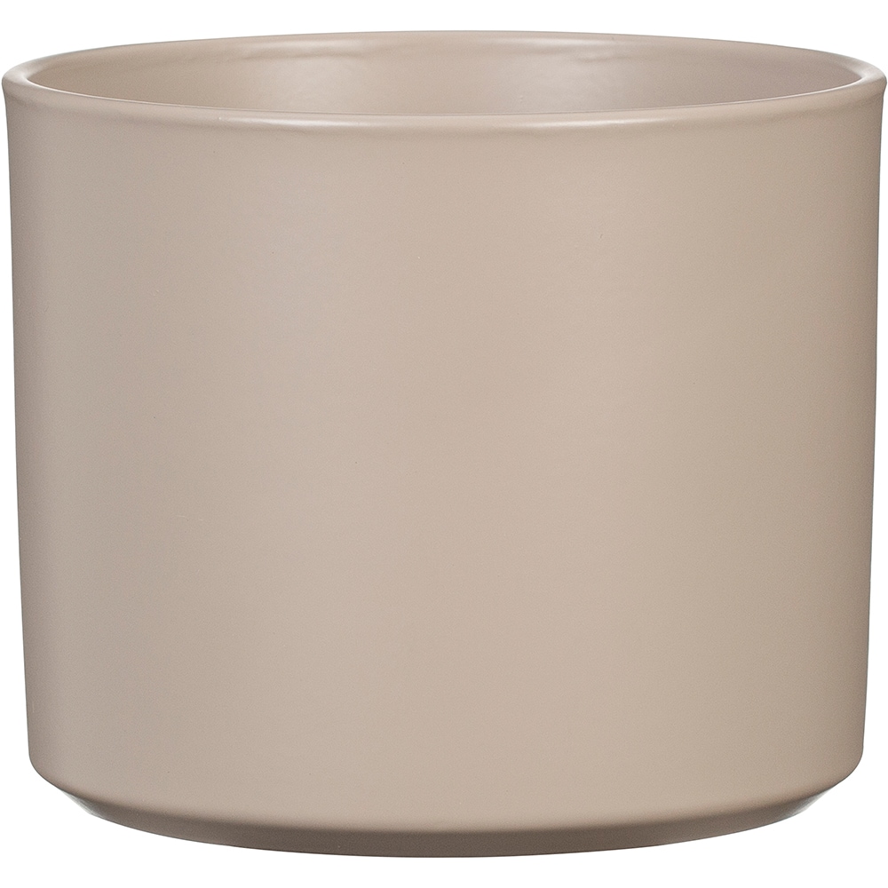 Ghiveci flori SCHEURICH, ceramica, D 14 cm, bej