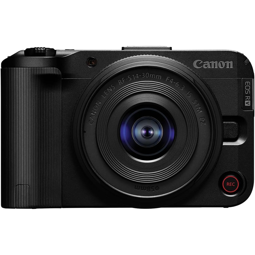 Aparat foto Mirrorless CANON EOS R50 V, 24.2MP, 4K, Wi-Fi, negru, Obiectiv S14-30