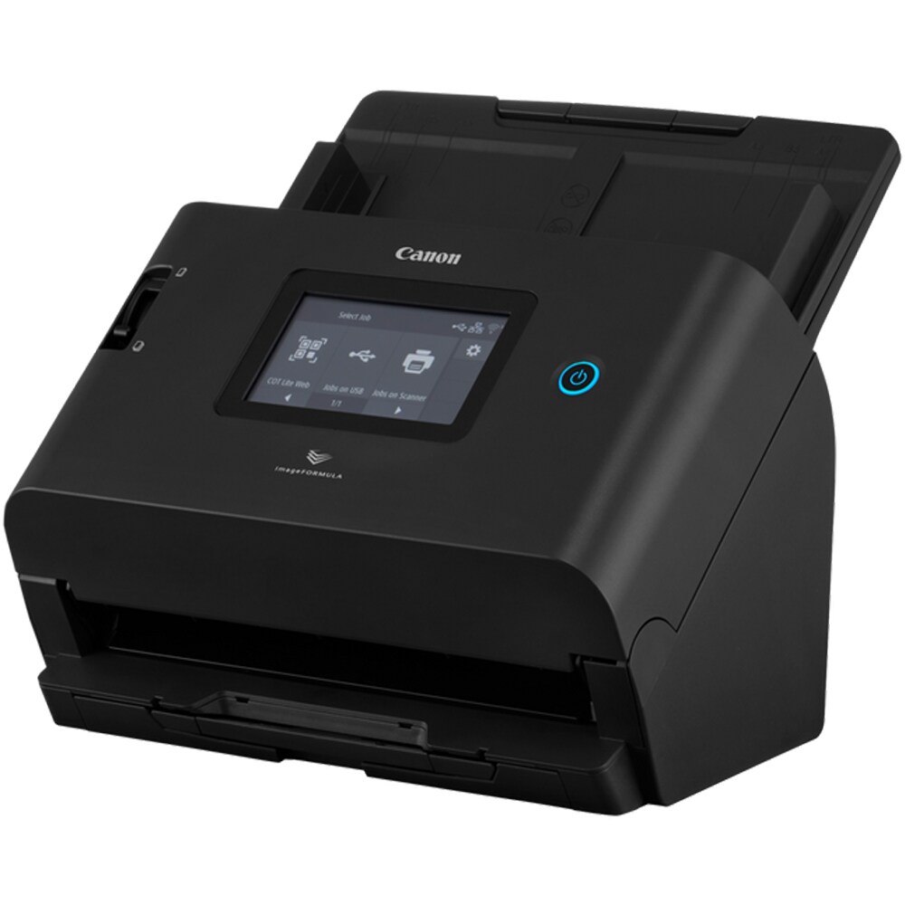 Scanner CANON imageFORMULA DR-S350NW, A4, USB, Retea, Wi-Fi, negru