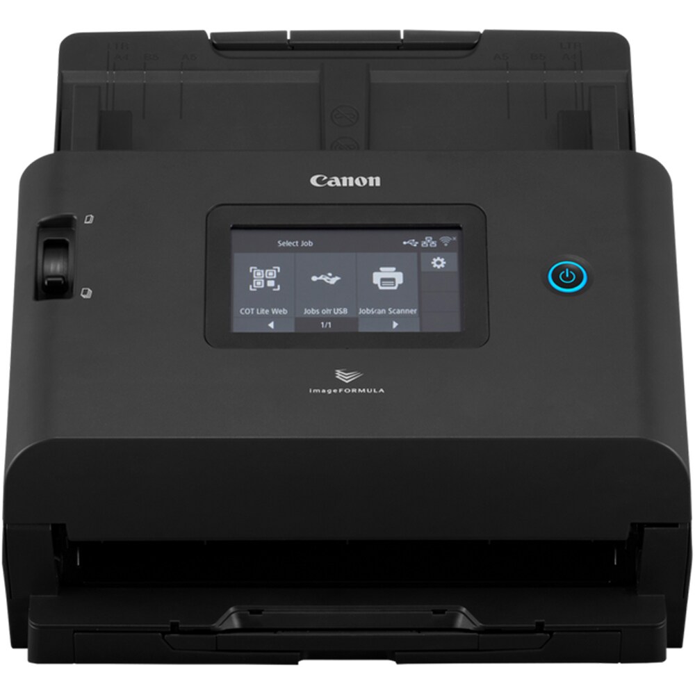 Scanner CANON imageFORMULA DR-S350NW, A4, USB, Retea, Wi-Fi, negru