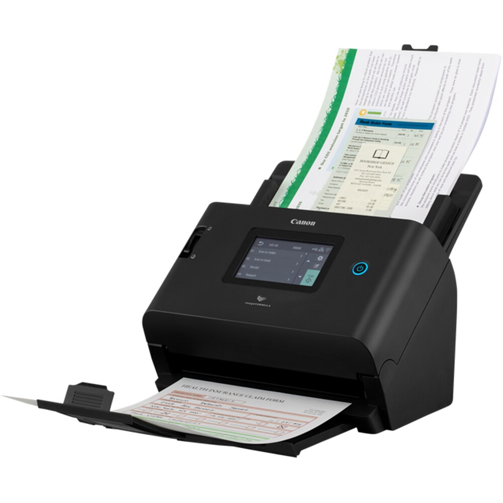 Scanner CANON imageFORMULA DR-S350NW, A4, USB, Retea, Wi-Fi, negru