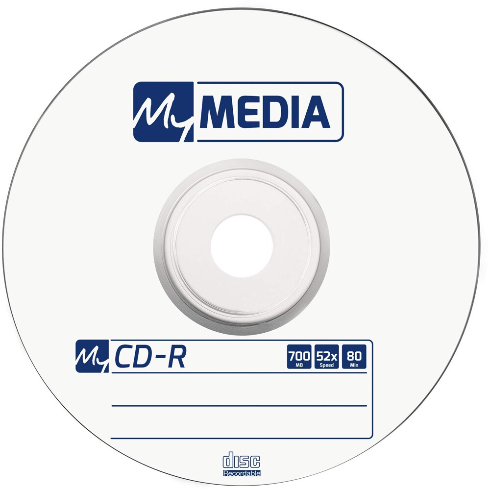 CD-R VERBATIM My Media 69204, 52x, 700 MB, 10buc