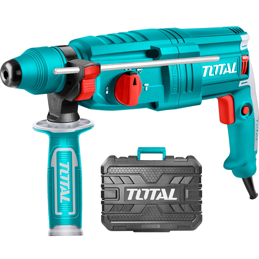 Ciocan rotopercutor Total TH308268, 800W, 2.5J, SDS Plus, 1100rpm