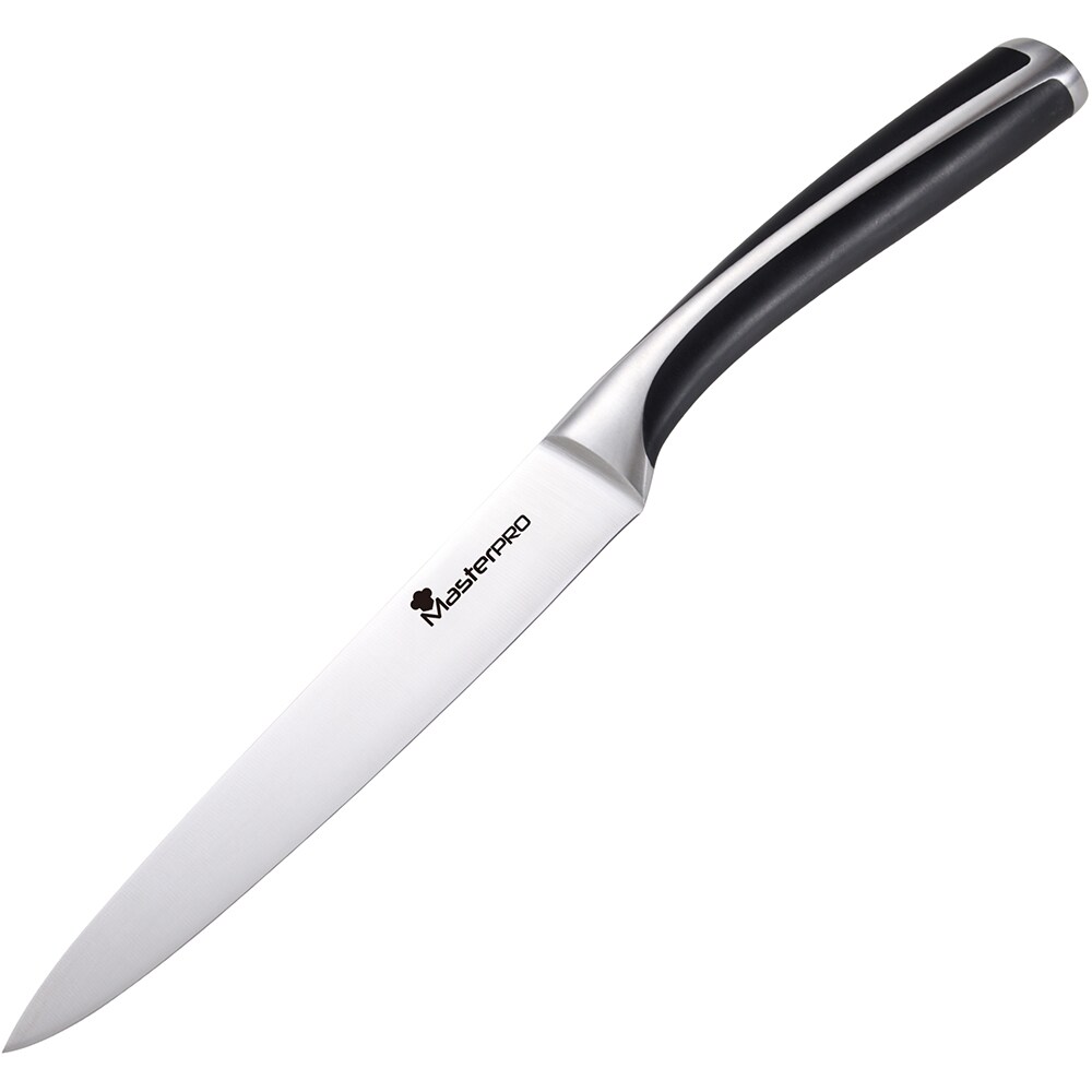 Cutit dezosare MASTERPRO Elegance, 20cm, inox, negru