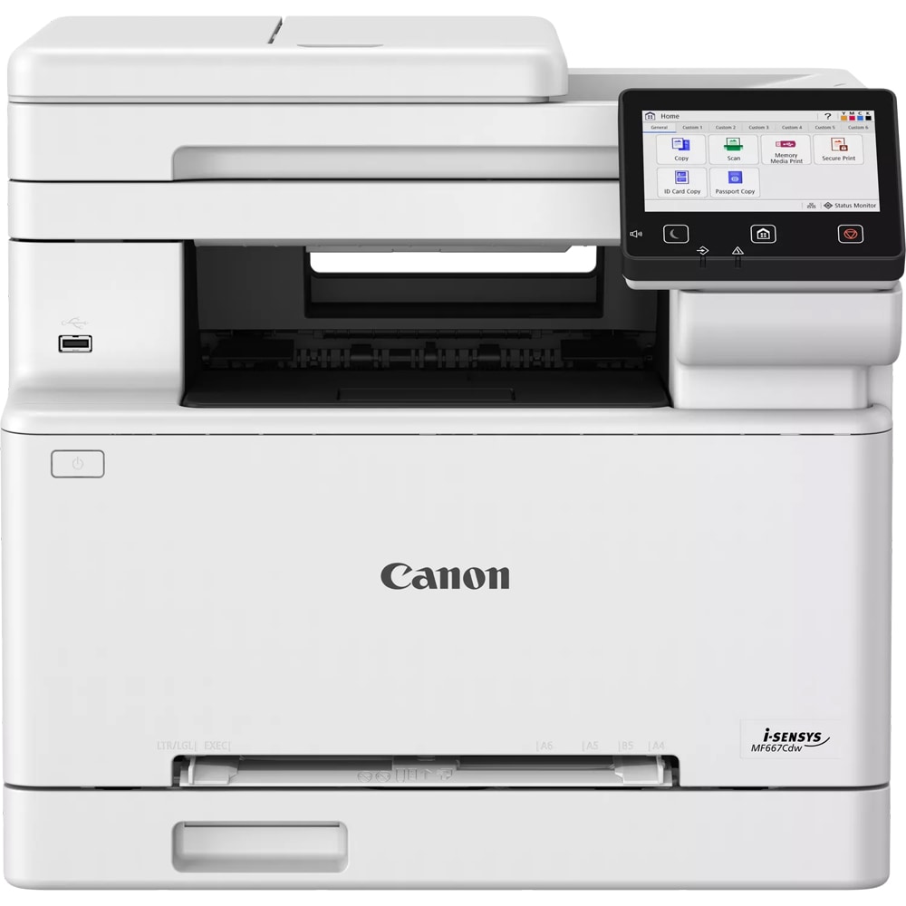 Multifunctional laser color CANON I-SENSYS MF667CDW, A4, USB, Retea, Wi-Fi, Fax