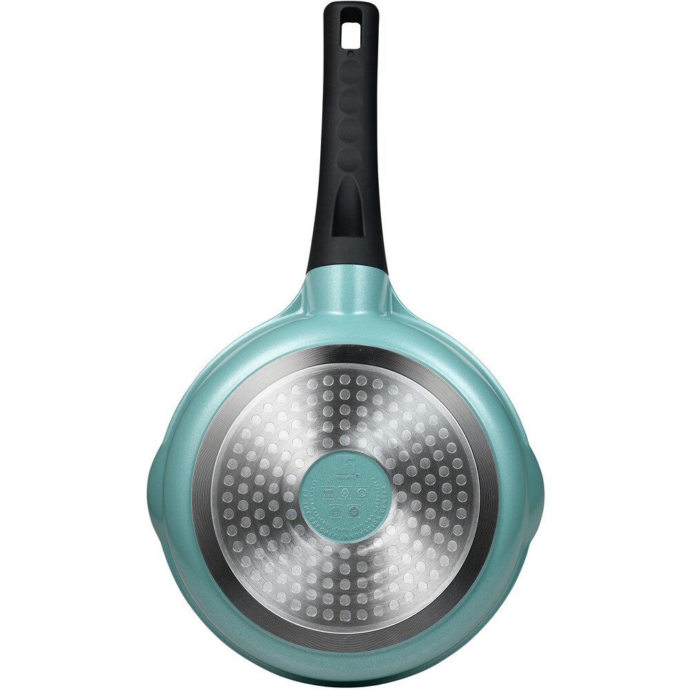 Tigaie BERGNER Vibrance BG-57268-BLL-RO, 20cm, aluminiu, turcoaz