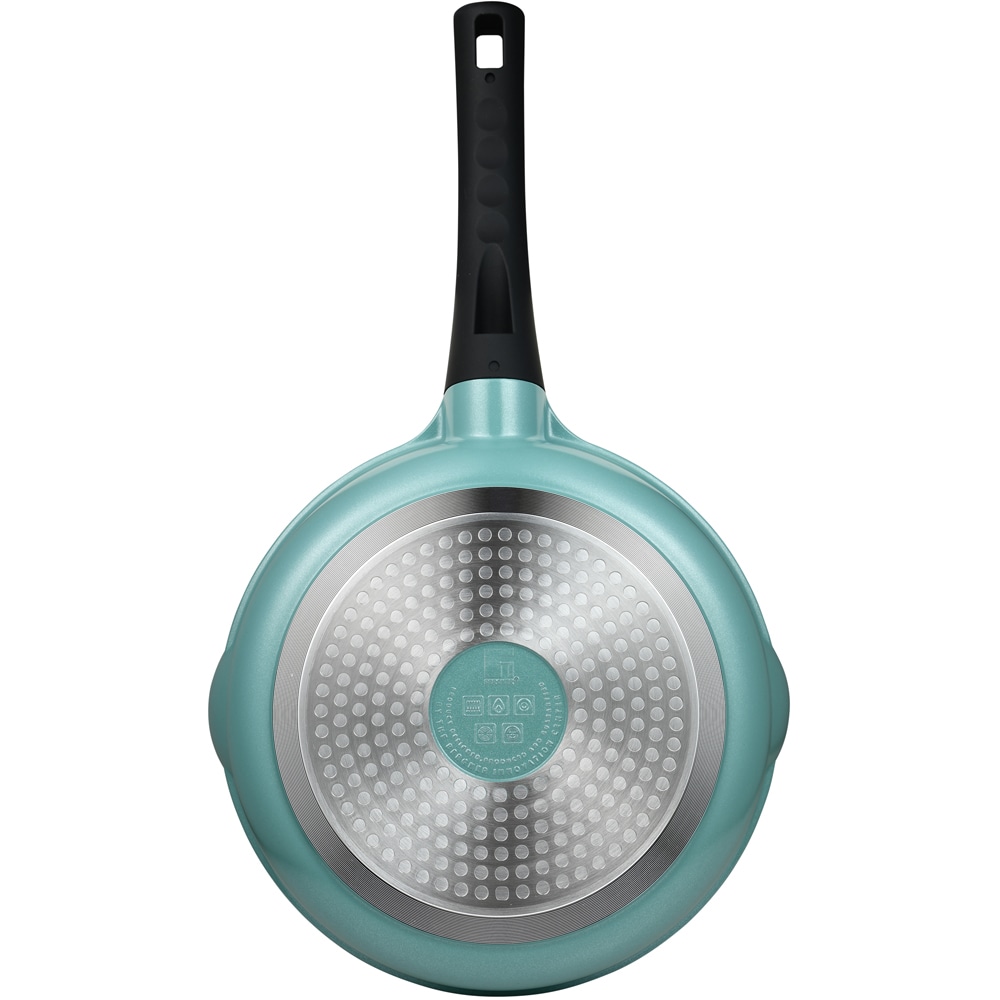 Tigaie BERGNER Vibrance BG-57269-BLL-RO, aluminiu, 24cm, turcoaz