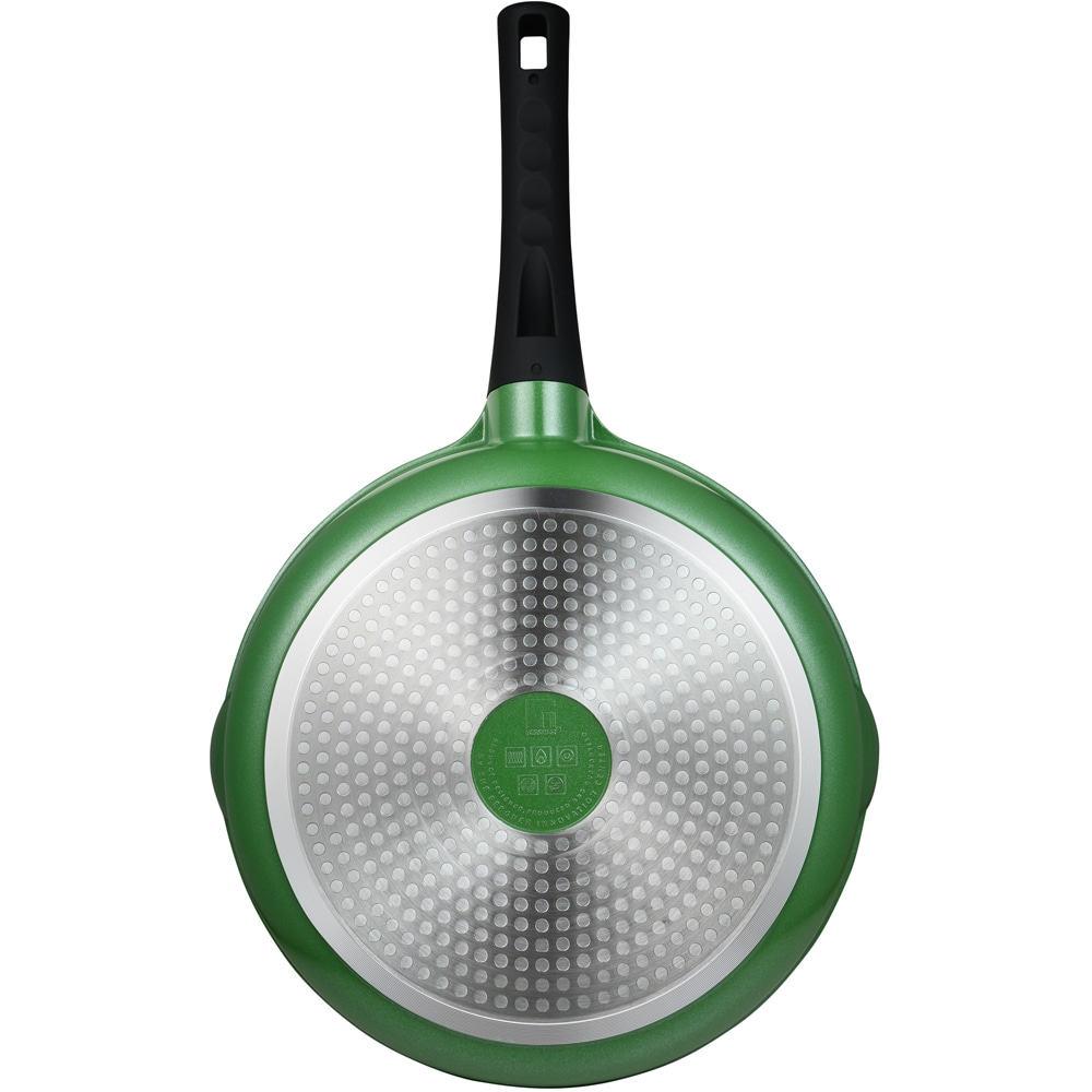 Tigaie BERGNER Vibrance BG-57270-GR-RO, 28cm, aluminiu, verde
