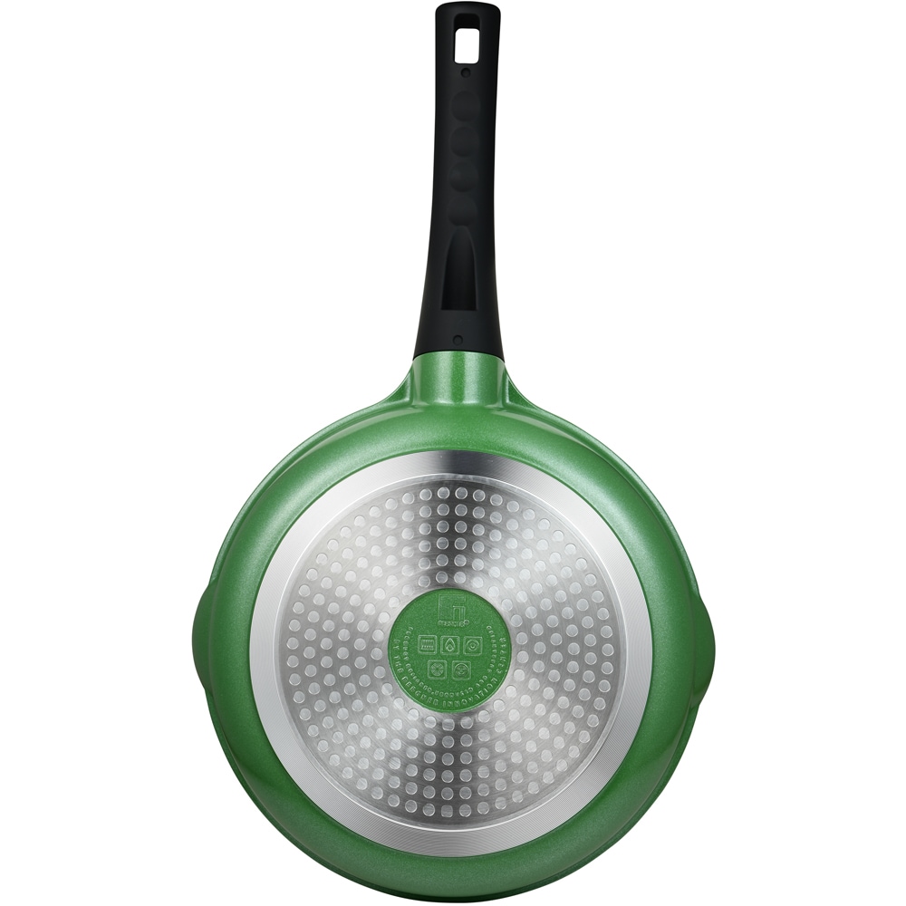 Tigaie BERGNER Vibrance BG-57269-GR-RO, 24cm, aluminiu, verde