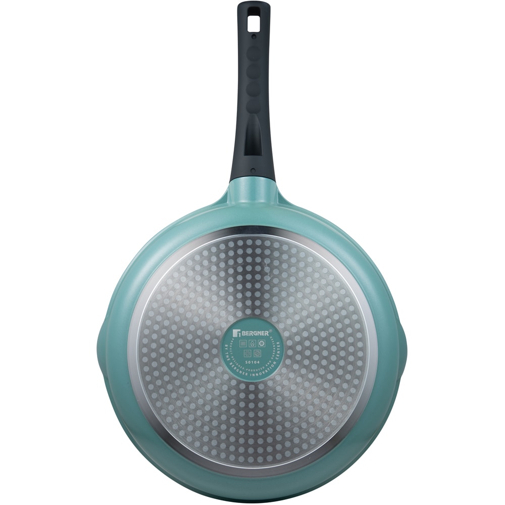 Tigaie BERGNER Vibrance BG-57270-BLL-RO, 28cm, aluminiu, turcoaz