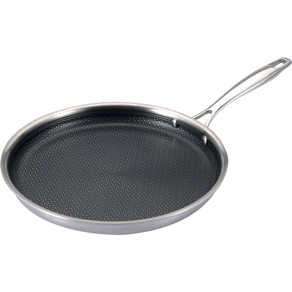 Tigaie clatite MASTERPRO Hi-Tech, 28cm, inox, argintiu