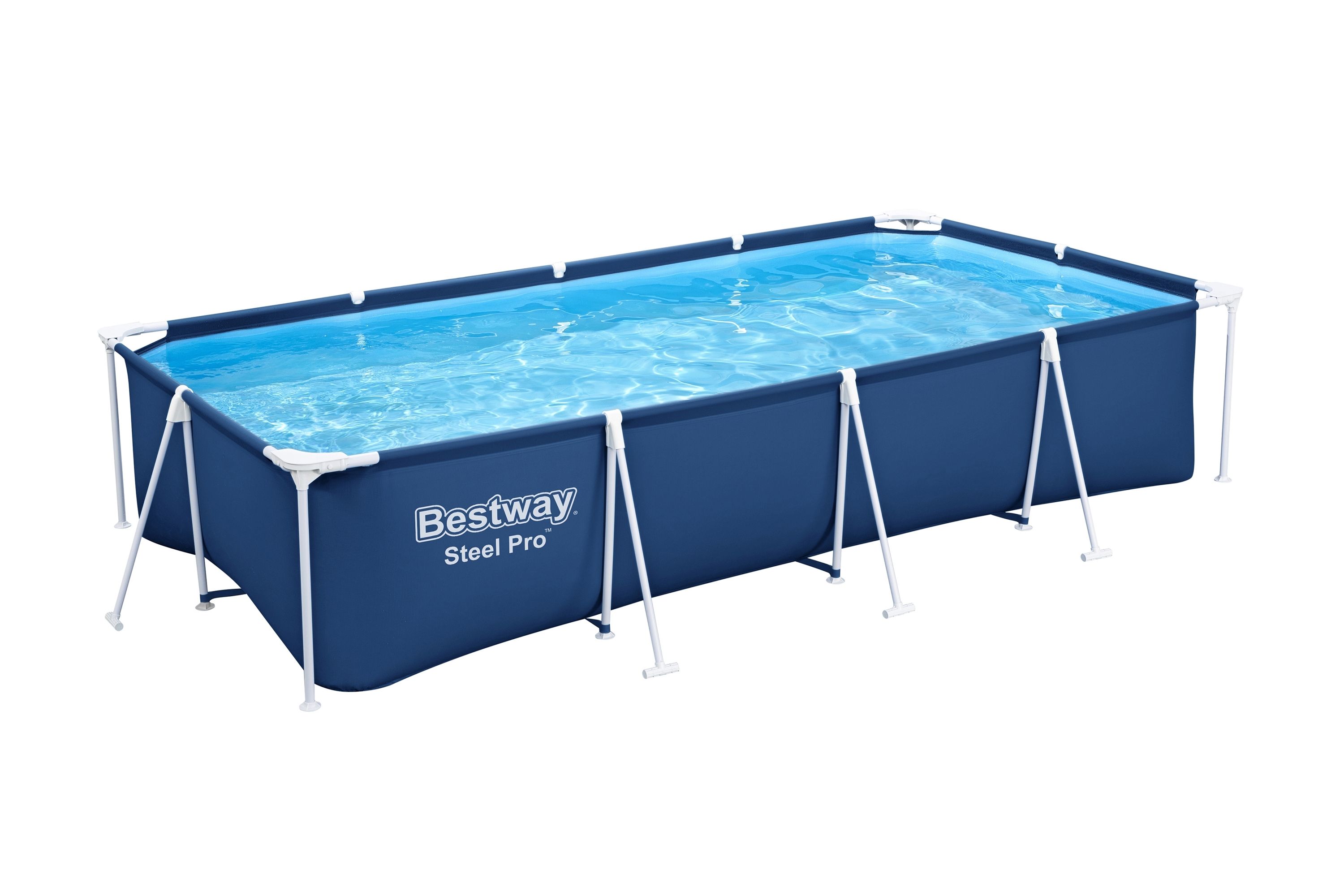Piscina BESTWAY, 400 x 211 x 81 cm, albastru