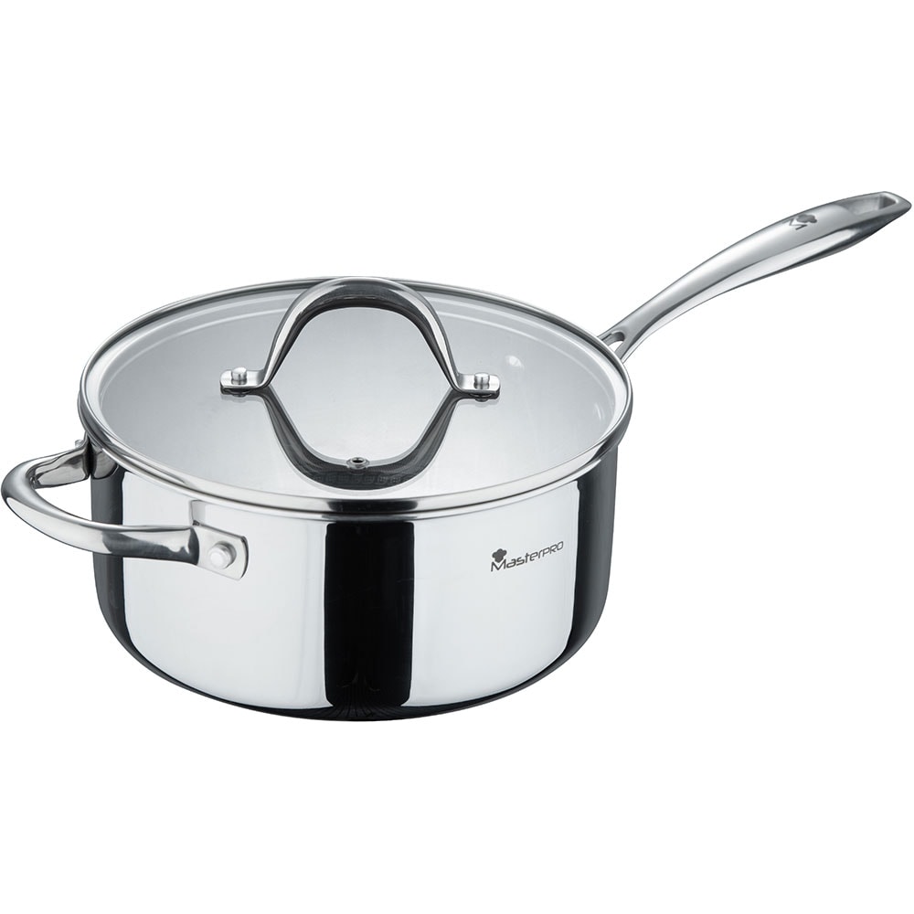 Cratita MASTERPRO Wild Hi-Tech, 3.9l, 22cm, inox, argintiu
