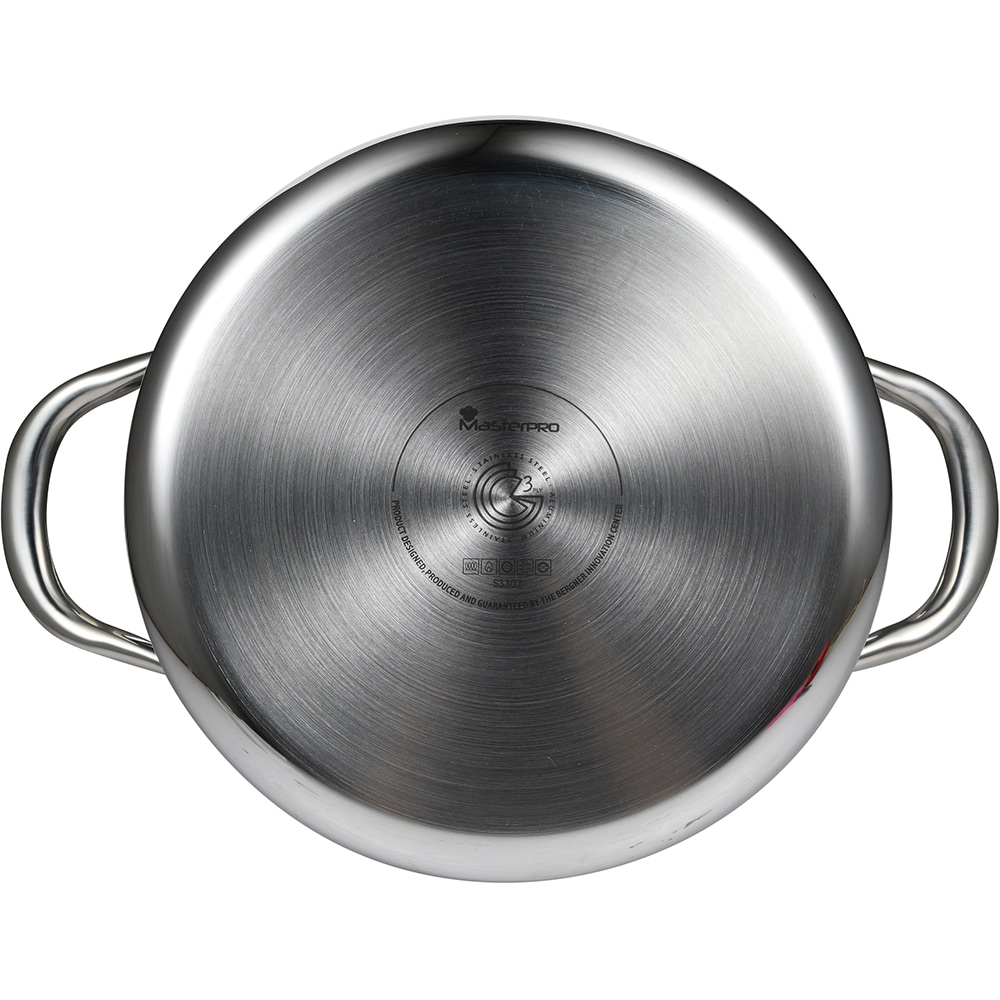 Cratita MASTERPRO Wild Hi-Tech, 2.7l, 20cm, inox, argintiu
