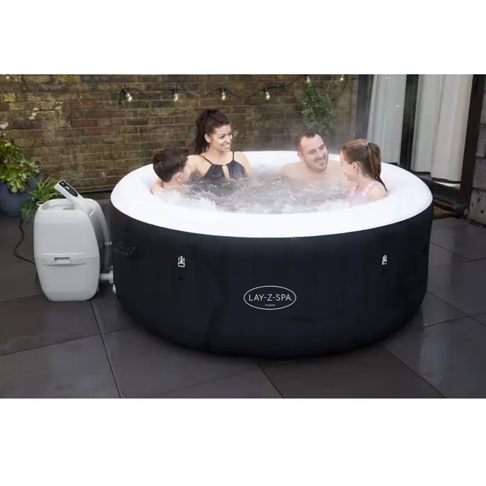 Piscina cu hidromasaj BESTAWAY Lay-Z, 4 persoane, 180 x 66 cm, 669 l