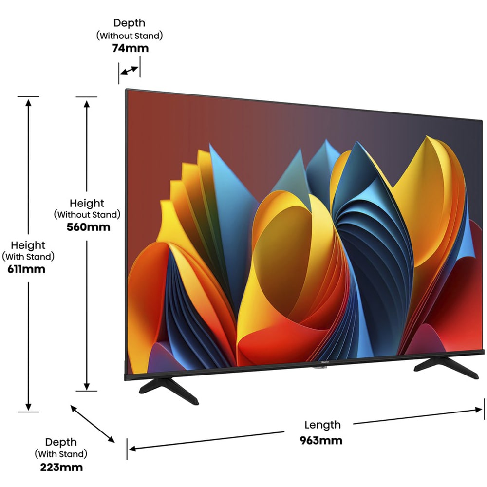 Televizor QLED Smart HISENSE 50E7NQ, Ultra HD 4K, HDR, 126cm
