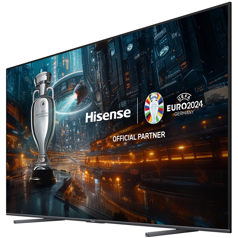 Televizor QLED Smart HISENSE 100E7NQ Pro, Ultra HD 4K, HDR, 254cm