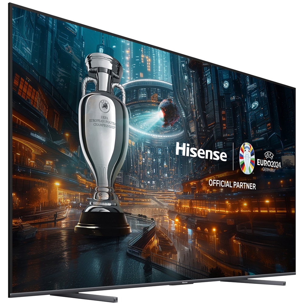 Televizor QLED Smart HISENSE 100E7NQ Pro, Ultra HD 4K, HDR, 254cm