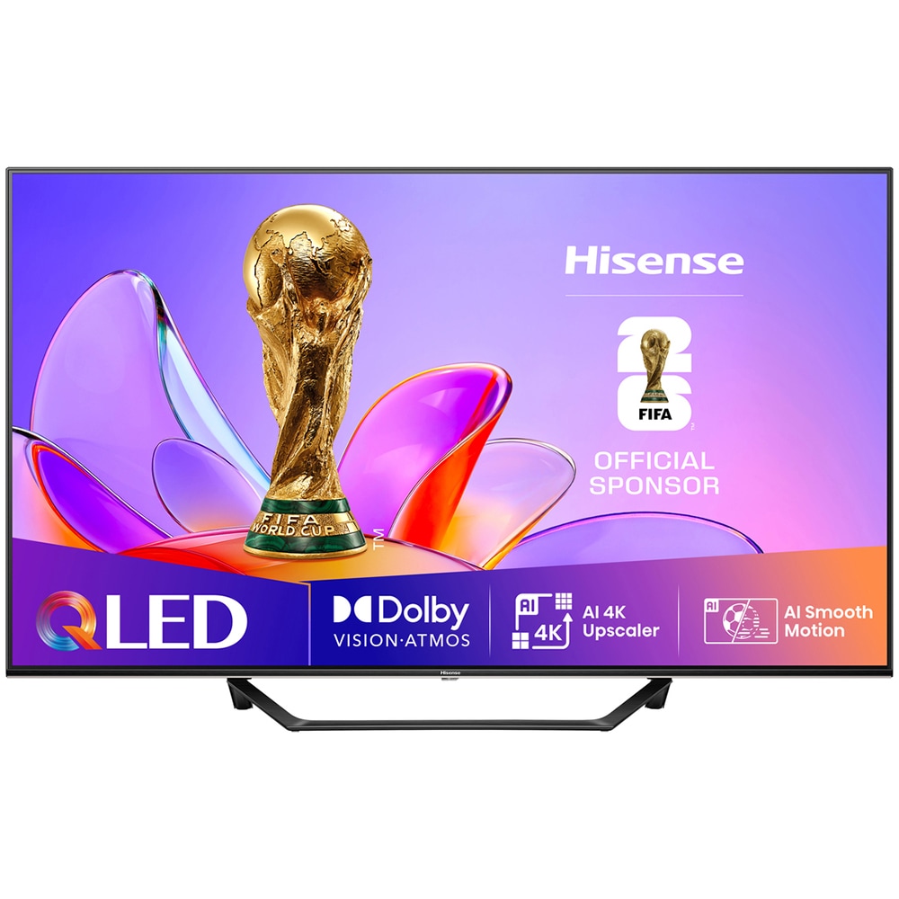 Televizor QLED Smart HISENSE 43A7Q, Ultra HD 4K, HDR, 108cm