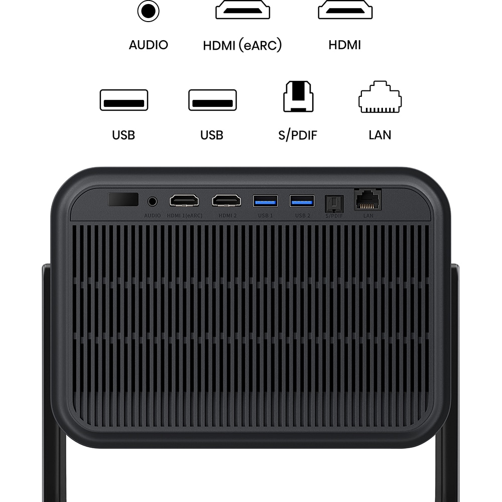 Mini Proiector Smart HISENSE C3, Ultra HD 4K, HDR10+, 165-762cm