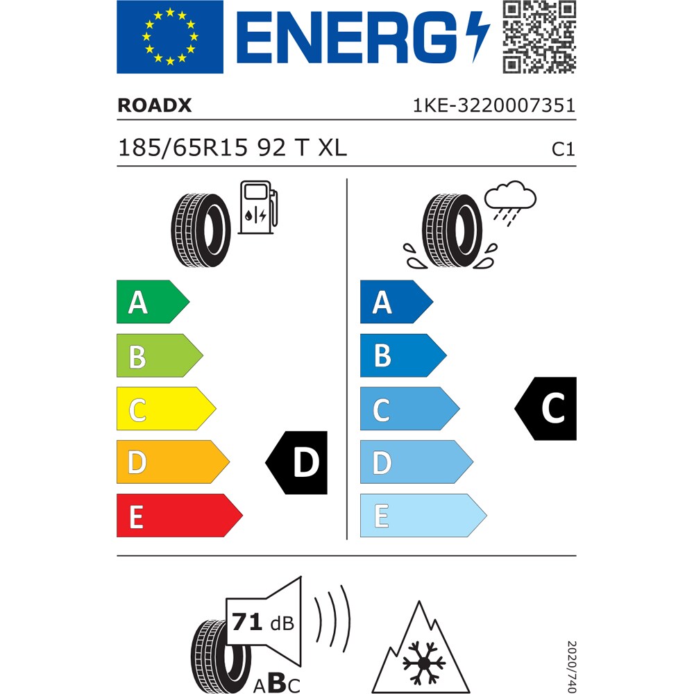 Anvelopa all season ROADX RxMotion 4S 185/65R15 92T XL