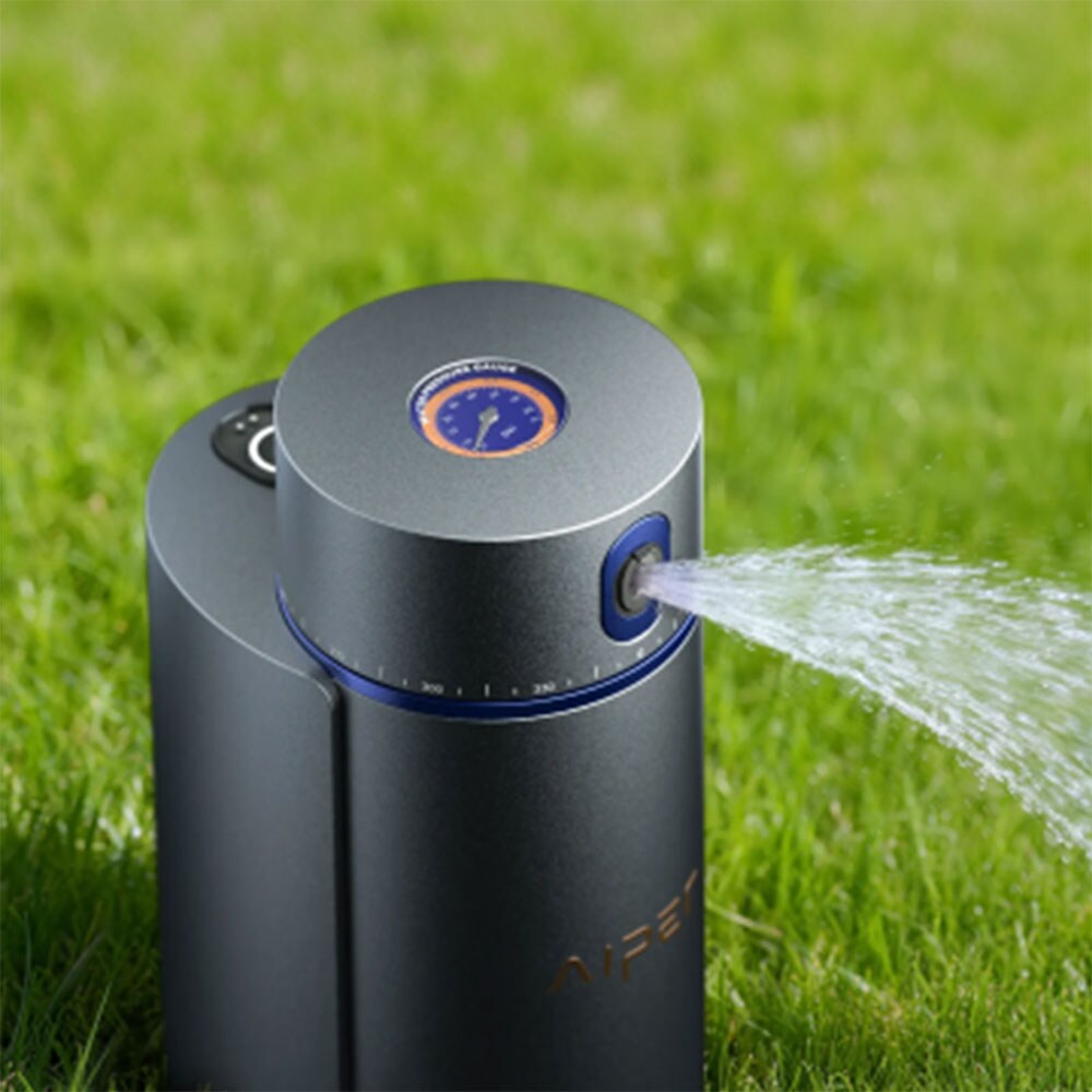 Sistem irigare pentru gradina AIPER Irrisense 2, smart, wi-fi, 445mp, negru